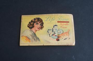 Antiek Life Time naai-etui needle case beschikbaar voor biedingen