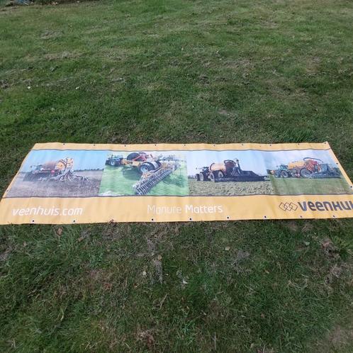 Veenhuis banner mesttanks, Verzamelen, Merken en Reclamevoorwerpen, Zo goed als nieuw, Overige typen, Ophalen of Verzenden