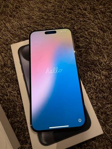 iPhone 15 Pro Max 256gb Blauw Titanium beschikbaar voor biedingen
