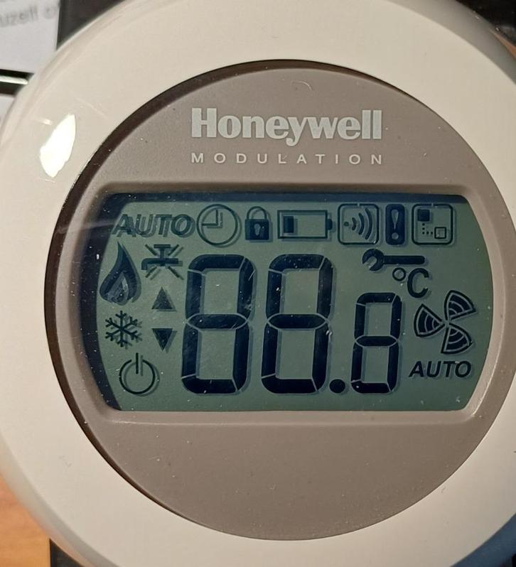 Honeywell Modulation Round thermostaat, Doe-het-zelf en Verbouw, Thermostaten, Gebruikt, Ophalen