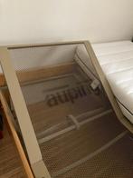 Auping bed 160x200 met verstelbaar bedbodems, 160 cm, Gebruikt, Bruin, Hout