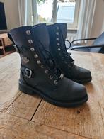 Harley Davidson Biker Boots Maat 38, Harley Davidson, Zwart, Lage of Enkellaarzen, Ophalen of Verzenden