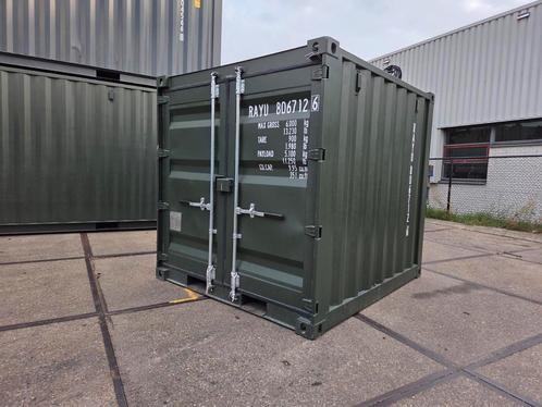 8ft container opslagcontainer groen, Zakelijke goederen, Machines en Bouw | Keten en Containers, Ophalen of Verzenden
