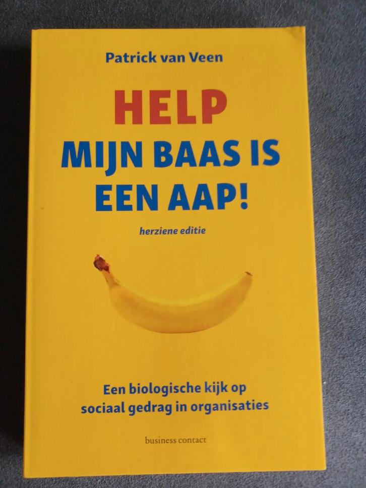 Patrick van Veen - Help mijn baas is een aap!, Boeken, Wetenschap, Zo goed als nieuw, Sociale wetenschap, Ophalen of Verzenden