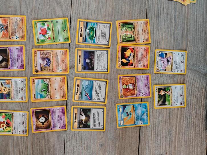 Pokémon Kaarten - Diverse Sets 1st edition, Hobby en Vrije tijd, Verzamelkaartspellen | Pokémon, Gebruikt, Meerdere kaarten, Ophalen of Verzenden