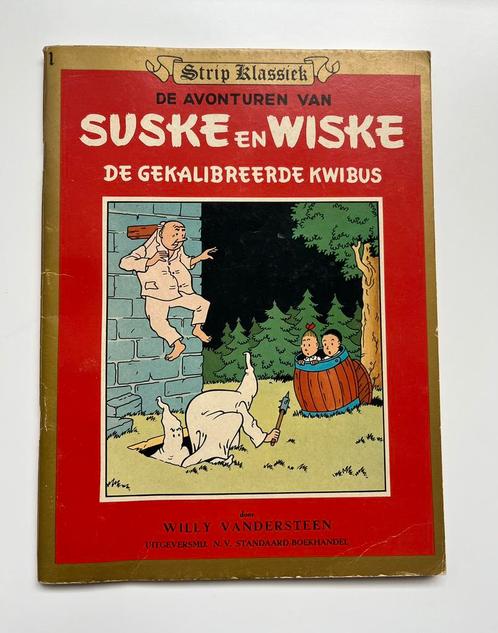 Suske en Wiske - De Gekalibreerde Kwibus - strip klassiek, Boeken, Stripboeken, Gelezen, Eén stripboek, Ophalen of Verzenden