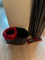 Vileda Ultramax Turbo - Zo goed als nieuw!, Huis en Inrichting, Schoonmaakartikelen, Ophalen, Dweilemmer, -bak, of -wagen
