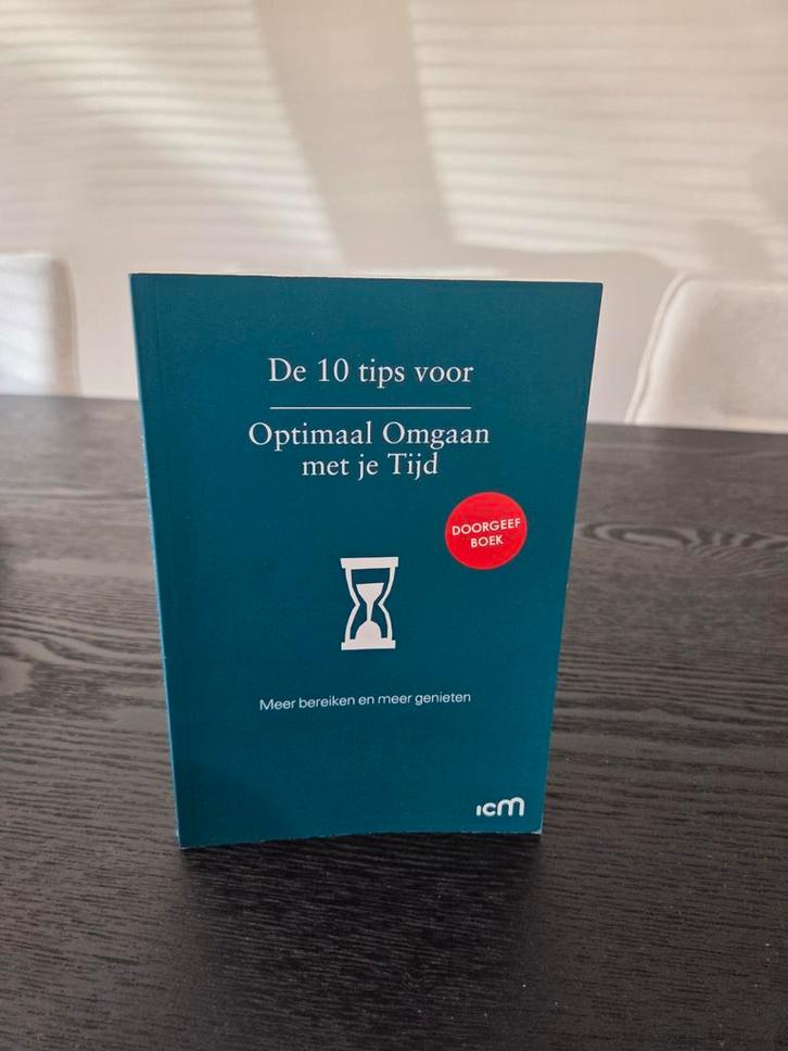 Optimaal Omgaan met je Tijd - ICM, Boeken, Advies, Hulp en Training, Gelezen, Ophalen of Verzenden