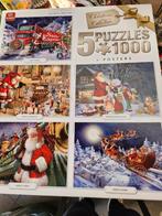5 King Kerstpuzzels 1000 Stukjes, Ophalen of Verzenden, 500 t/m 1500 stukjes, Nieuw, Legpuzzel