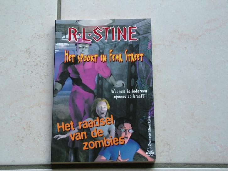 R.L. Stine, Fear Street, de laatste klas € 2 per boekje     , Boeken, Kinderboeken | Jeugd | 10 tot 12 jaar, Zo goed als nieuw