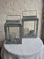 Windlichten set, Ophalen of Verzenden, Zo goed als nieuw