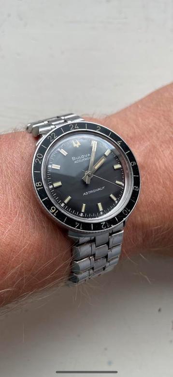 Zeer zeldzame Bulova Accutron astronaut supercompressor etc  beschikbaar voor biedingen