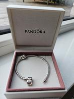 Pandora Armband met Klavertje Vier bedel - 18cm, Sieraden, Tassen en Uiterlijk, Armbanden, Ophalen of Verzenden, Zo goed als nieuw