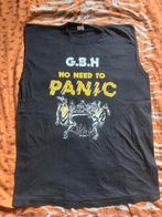 Vintage GBH Shirt - Punk Rock Legende!, Ophalen of Verzenden, Gedragen, Maat 56/58 (XL), Zwart
