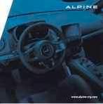 Alpine A110 fraaie originele brochure/auto folder '18 - '23, Ophalen of Verzenden, Overige merken
