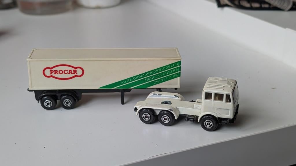 EFSI vrachtwagen model Procar 1/87 Mercedes, Ophalen of Verzenden, Zo goed als nieuw, Bus of Vrachtwagen, Efsi