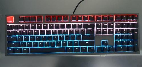 Mechanisch RGB toetsenbord Ducky Shine 7, Computers en Software, Toetsenborden, Zo goed als nieuw, Qwerty, Bedraad, Gaming toetsenbord