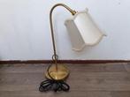 Leuke tafellamp en met kap Nona van Qazqa ( Nieuw in doos ), Ophalen, Nieuw, Metaal, Minder dan 50 cm