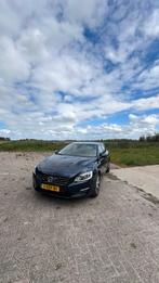 Volvo V60 D6 283 PK Plug-in Hybrid 2014 Blauw, Automaat, Stof, Zwart, Blauw