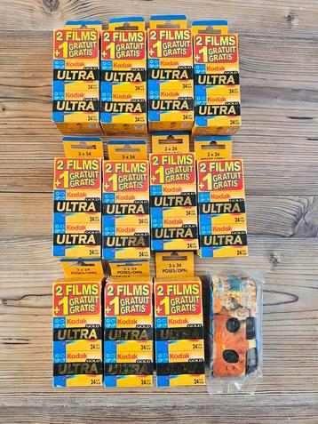 Kodak Gold Ultra 24 Exp Film - 11 stuks3 + gratis camera  beschikbaar voor biedingen