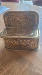 Tondeldoos19de eeuws geelkoper, Ophalen of Verzenden