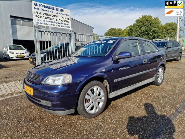Opel Astra 2.2-16V Sport Edition/3D/Apk 31-01-2026, Auto's, Opel, Bedrijf, Te koop, Astra, ABS, Airbags, Boordcomputer, Centrale vergrendeling