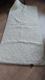 Te koop dikke wollen onderdeken, Huis en Inrichting, Ophalen, Zo goed als nieuw, Eenpersoons, Wit