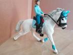 Schleich Paard met Ruiter Wedstrijd 42111, Ophalen of Verzenden, Gebruikt, Overige typen