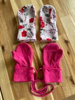 Benetton fleece mittens gloves, 2 pairs, Handschoenen, Gebruikt, Ophalen of Verzenden