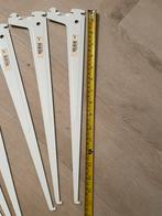 9 Witte Plankdragers - Gebruikt, Goede Staat, Huis en Inrichting, Ophalen of Verzenden, Gebruikt