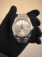 Rolex DateJust 41 mm - Silver Dial, Sieraden, Tassen en Uiterlijk, Horloges | Heren, Staal, Polshorloge, Ophalen of Verzenden