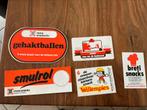 Stickers snacks, Ophalen of Verzenden, Zo goed als nieuw