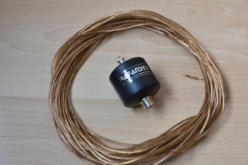 HF-antenne (langdraad) met 50 Ohm matching transformator, Telecommunicatie, Antennes en Masten, Zo goed als nieuw, Antenne, Ophalen of Verzenden