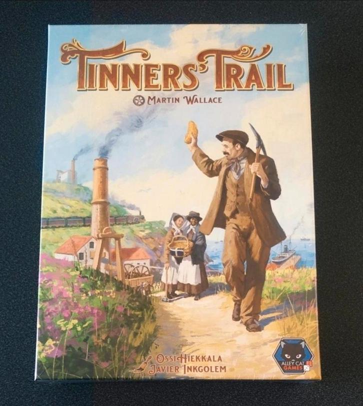 Tinners' Trail Bordspel - Nieuw in Folie!, Hobby en Vrije tijd, Gezelschapsspellen | Bordspellen, Nieuw, Een of twee spelers, Drie of vier spelers