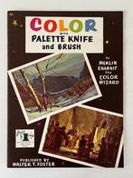 Color with Palette Knife and Brush No. 63 - Merlin Enabnit, Hobby en Vrije tijd, Schilderen, Ophalen of Verzenden, Gebruikt