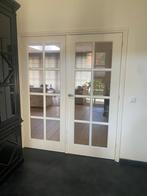 Openslaande deuren met kozijn voor binnen, Doe-het-zelf en Verbouw, Deuren en Horren, Ophalen, Gebruikt, 120 cm of meer, Binnendeur