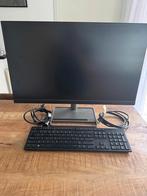 Nieuw computerscherm met Dell toetsenbord, Computers en Software, Monitoren, Ophalen, Zo goed als nieuw, 60 Hz of minder, IPS