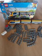 Lego City trein en Cargo trein en veel extra rails, Ophalen of Verzenden, Zo goed als nieuw