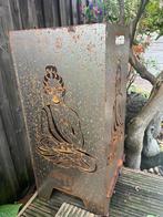 Vuurkorf met Boeddha Design - Sfeervol voor de Tuin!, Tuin en Terras, Tuinbeelden, Ophalen, Zo goed als nieuw, Metaal, Boeddhabeeld