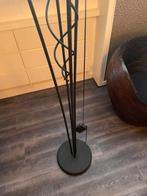 Sierlijke staande lamp met glazen kap - 180cm, Huis en Inrichting, Lampen | Vloerlampen, Ophalen, Gebruikt, Glas, 150 tot 200 cm