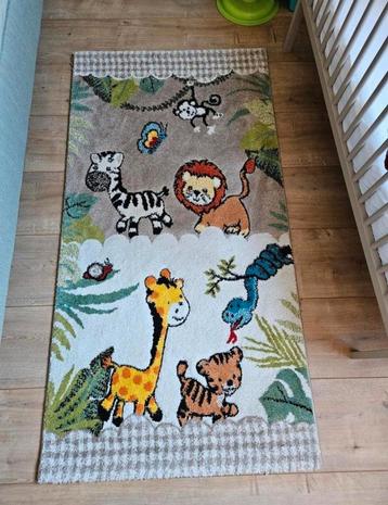 Vloerkleed kinderkamer jungle 80/150 beschikbaar voor biedingen