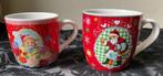 Twee kerstbekers mokken van Albert Heijn, Huis en Inrichting, Ophalen of Verzenden, Zo goed als nieuw