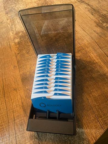 Rolodex - Klassieke Kaartenbak beschikbaar voor biedingen