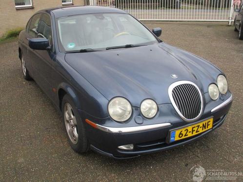 Jaguar S-Type 3.0.V6 Automaat (bj 1999), Auto diversen, Schadeauto's, Automaat, Benzine, Sedan, Blauw