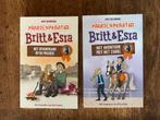 2x Britt & Esra - Paardenpraat TV (2 boeken), Ophalen, Zo goed als nieuw, Fictie algemeen