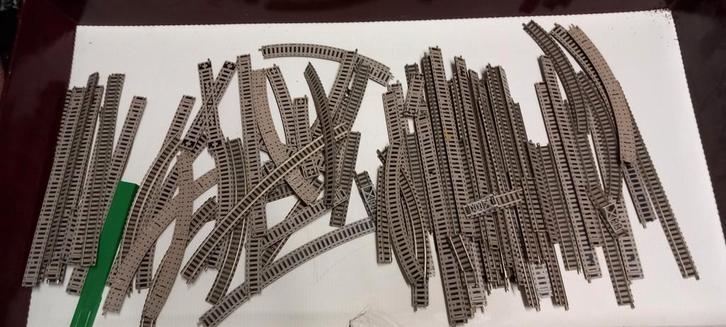 Te koop 160 delige partij fleischmann piccolo wissels en rai, Hobby en Vrije tijd, Modeltreinen | N-Spoor, Gebruikt, Rails, Gelijkstroom
