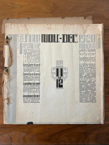 Wendingen 1920 Berlage Gemeentemuseum ‘s Gravenh beschikbaar voor biedingen