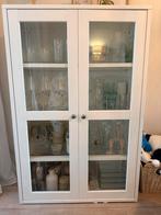 Ikea Havsta vitrinekast wit - 81x35x123cm, Ophalen, Gebruikt, 100 tot 150 cm, 50 tot 100 cm