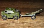 Dinky Toys Field Artillery Tractor No. 688 + 25PR Gun No 686, Ophalen of Verzenden, Gebruikt, Dinky Toys