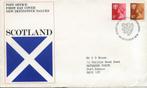 c301 Engeland Schotland 1976 Nieuwe vlag, Postzegels en Munten, Postzegels | Eerstedagenveloppen, Beschreven, Ophalen, Europa